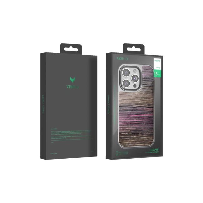 Venco İphone 15 Pro Max Wave Kapak - Sarı