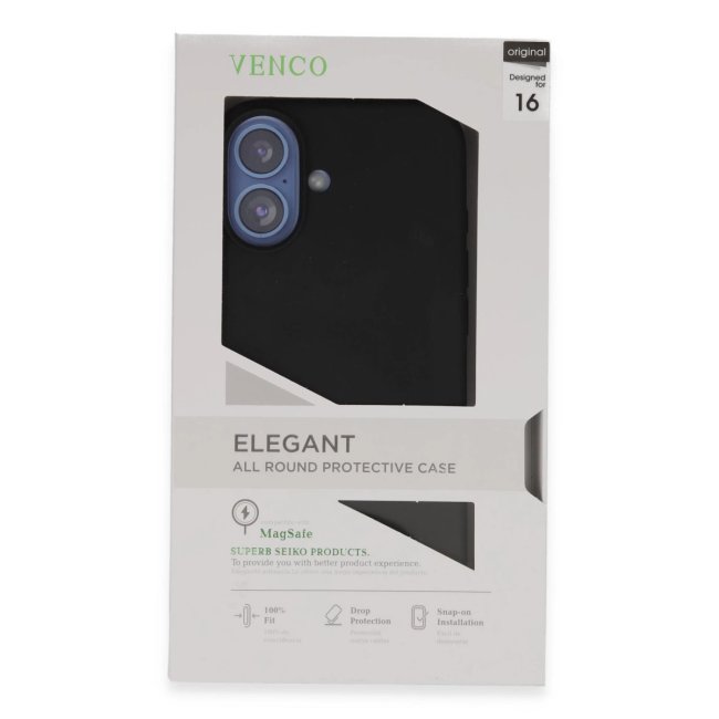 Venco İphone 16 Home Magsafe Kapak - Siyah