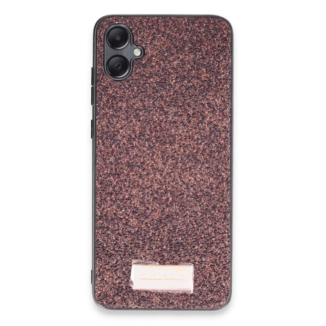 Onegif Samsung Galaxy A05 Bright Simli Kapak - Derin Mor