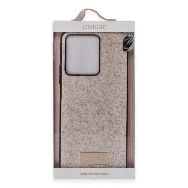 Onegif Xiaomi Redmi 13c Bright Simli Kapak - Siyah