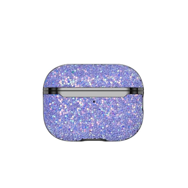 Onegif Airpods 2 (2.nesil) Bright Simli Airpods Kapak - Derin Mor