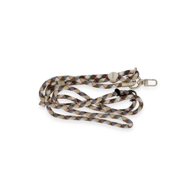 Onegif Je Desenli Boyun Askısı - Kahverengi