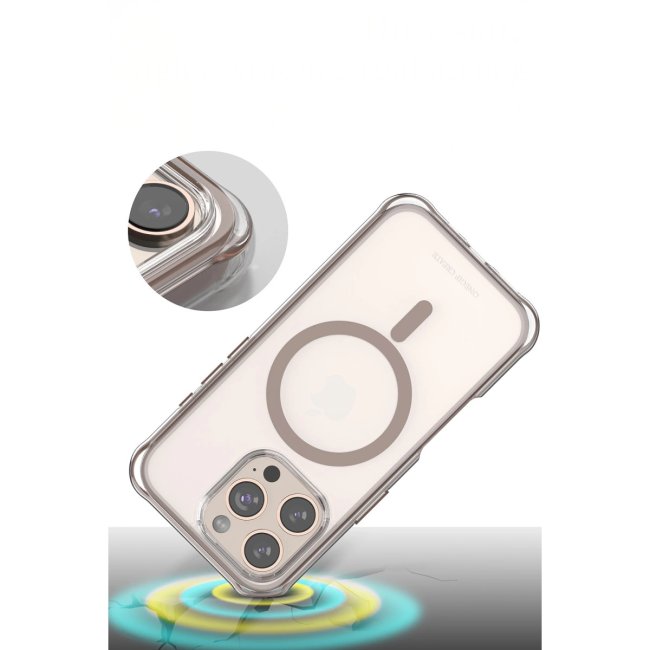 Onegif Apple İphone 16 Pro Hulk Magsafe Kapak - Siyah