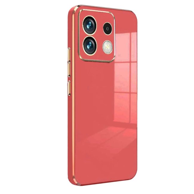 Xiaomi Poco M6 Pro 4g Kılıf Volet Silikon - Kırmızı