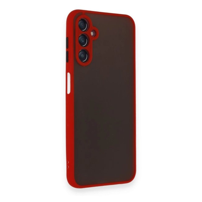 Samsung Galaxy A25 5g Kılıf Montreal Silikon Kapak - Kırmızı