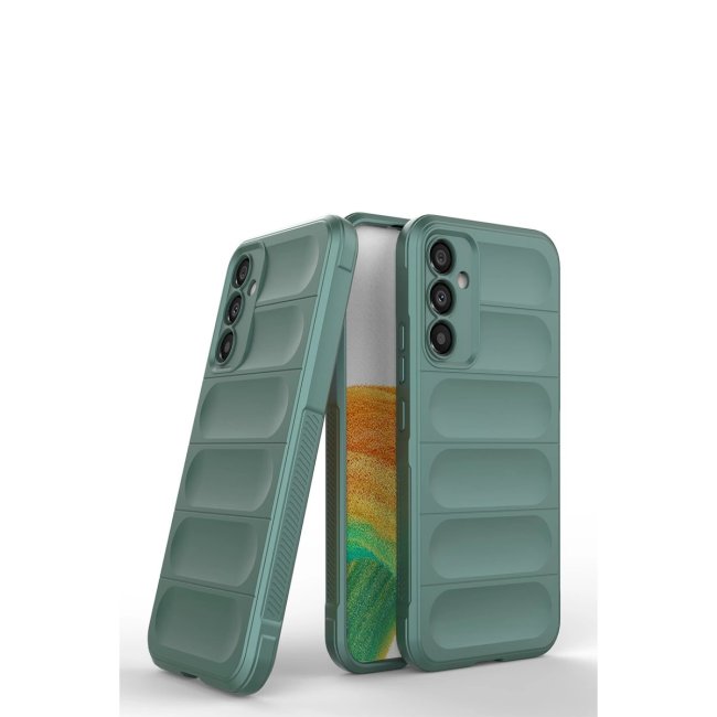 Samsung Galaxy A15 4g Kılıf Optimum Silikon - Koyu Yeşil