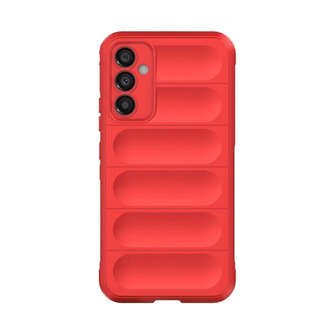 Samsung Galaxy A25 5g Kılıf Optimum Silikon - Kırmızı