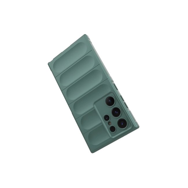 Samsung Galaxy S24 Ultra Kılıf Optimum Silikon - Koyu Yeşil