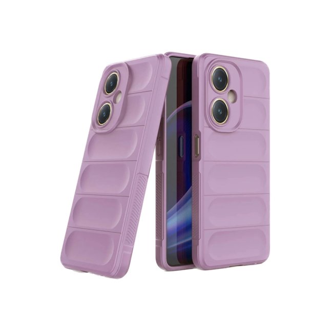 Vivo Y27 Kılıf Optimum Silikon - Mor