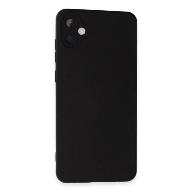 Samsung Galaxy A05 Kılıf Nano İçi Kadife Silikon - Siyah