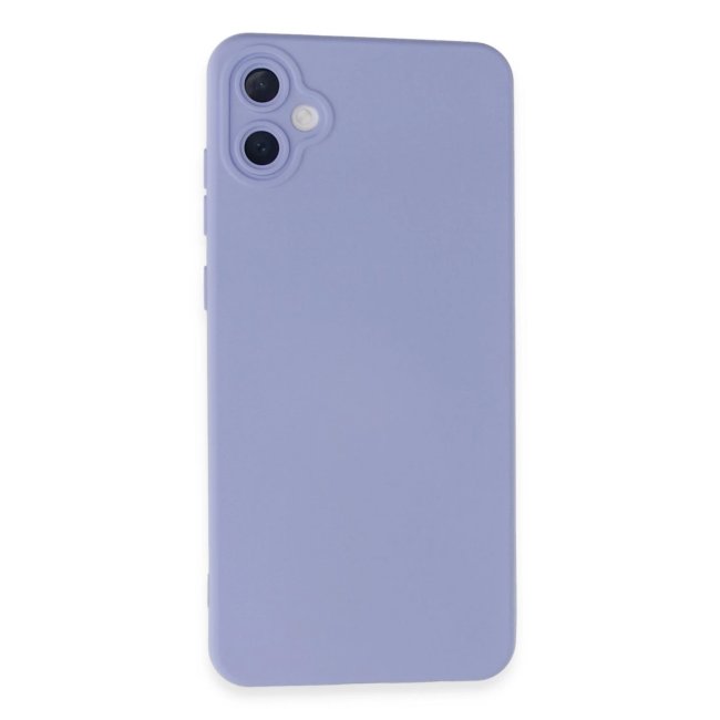 Samsung Galaxy A05 Kılıf Nano İçi Kadife Silikon - Lila