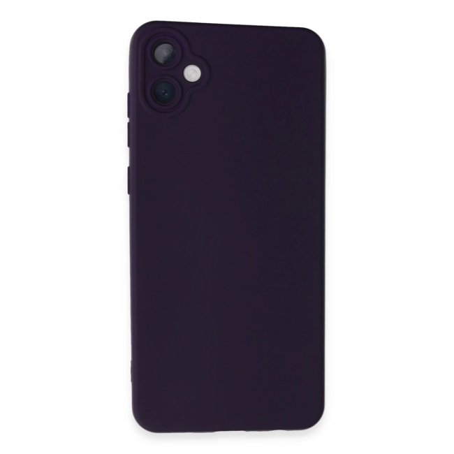 Samsung Galaxy A05 Kılıf Nano İçi Kadife Silikon - Mor