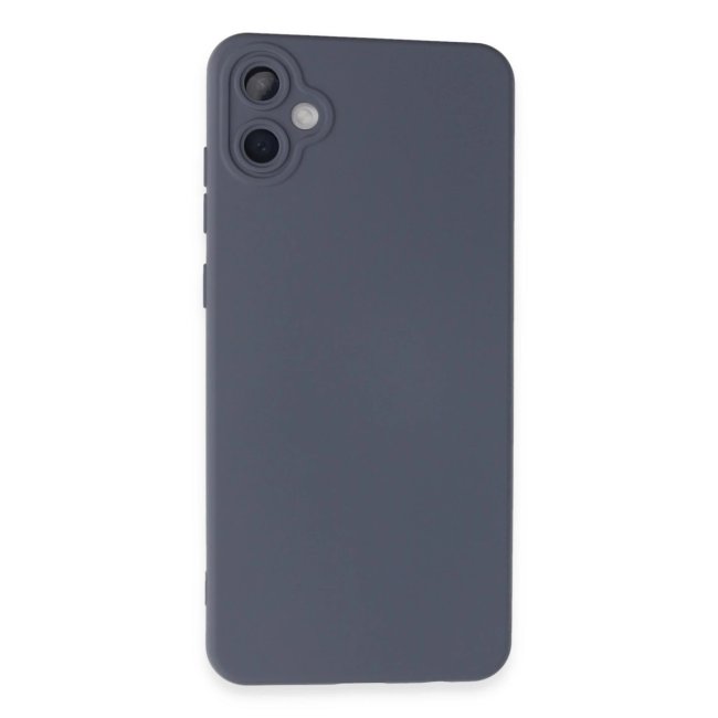 Samsung Galaxy A05 Kılıf Nano İçi Kadife Silikon - Gri