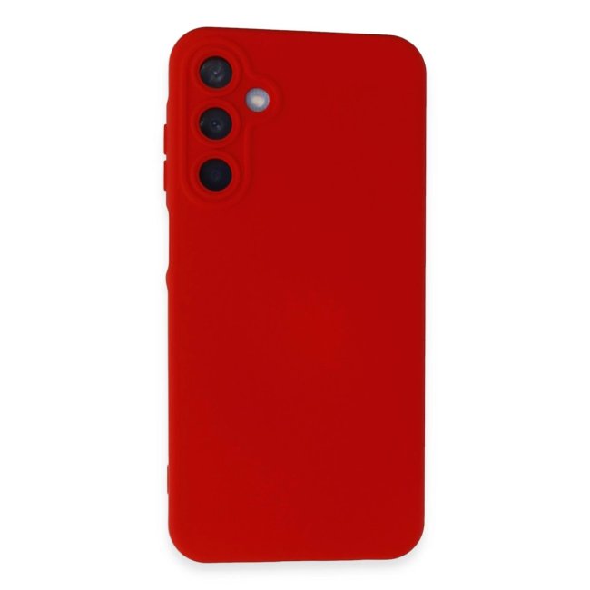 Samsung Galaxy A05s Kılıf Nano İçi Kadife Silikon - Kırmızı