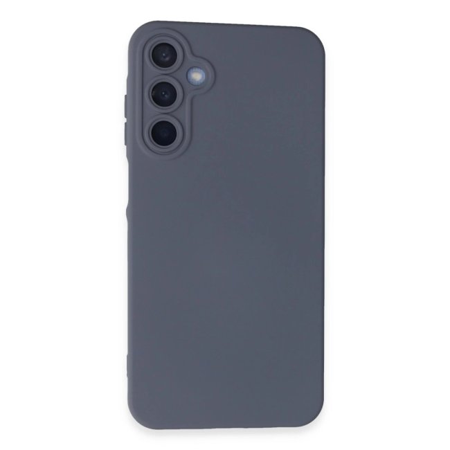 Samsung Galaxy A05s Kılıf Nano İçi Kadife Silikon - Gri