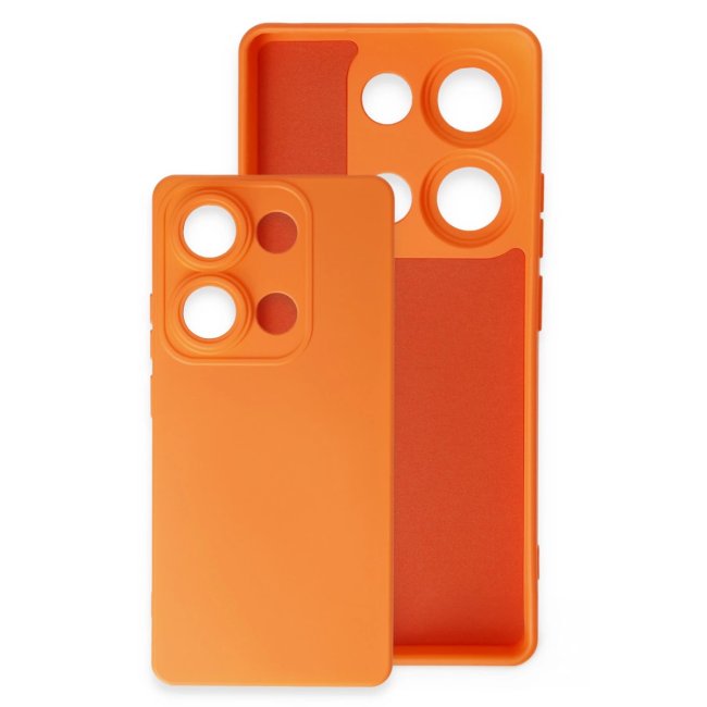 Xiaomi Redmi Note 13 Pro 4g Kılıf Nano İçi Kadife Silikon - Mavi