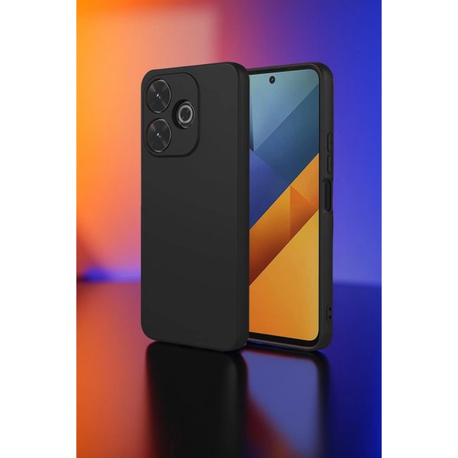 Xiaomi Redmi 13 4g Kılıf Nano İçi Kadife Silikon - Kırmızı