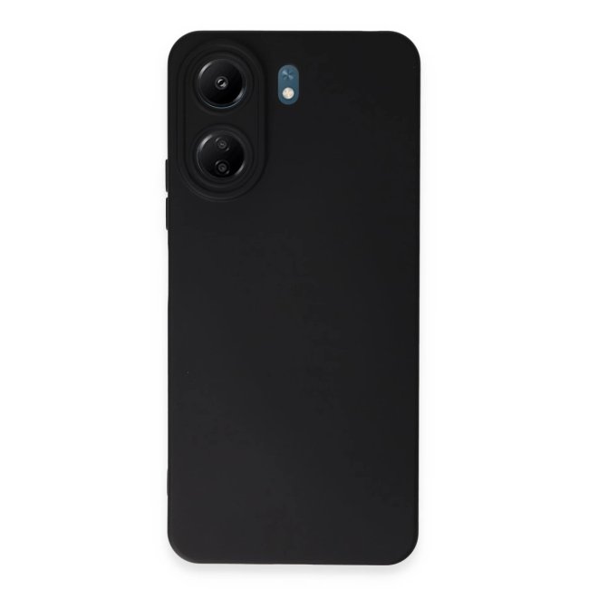 Xiaomi Redmi 13c Kılıf Nano İçi Kadife Silikon - Siyah