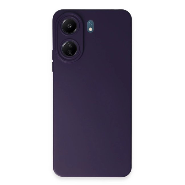 Xiaomi Redmi 13c Kılıf Nano İçi Kadife Silikon - Mor