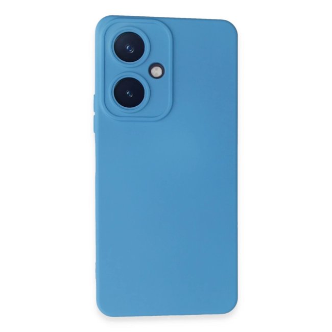 Vivo Y27 Kılıf Nano İçi Kadife Silikon - Mavi