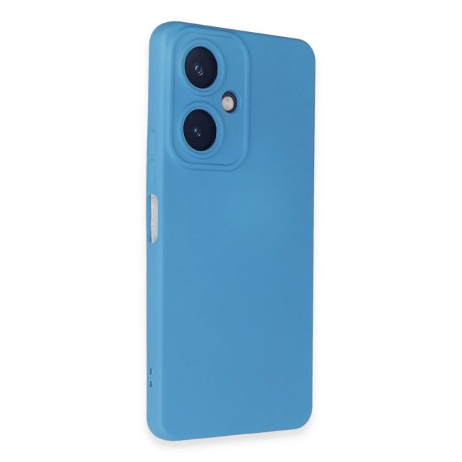 Vivo Y27 Kılıf Nano İçi Kadife Silikon - Mavi