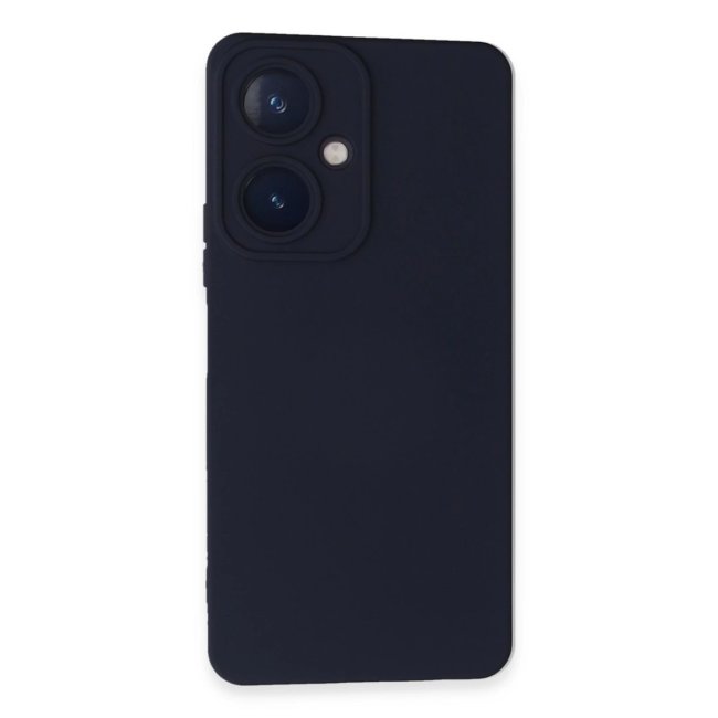 Vivo Y27 Kılıf Nano İçi Kadife Silikon - Lacivert