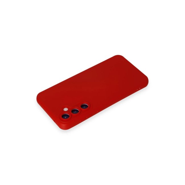 Samsung Galaxy S24 Kılıf Nano İçi Kadife Silikon - Kırmızı