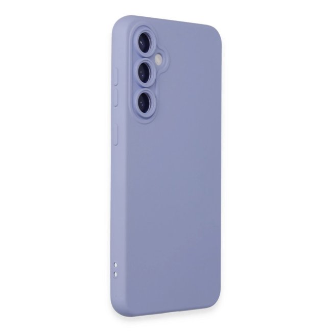 Samsung Galaxy S24 Kılıf Nano İçi Kadife Silikon - Lila