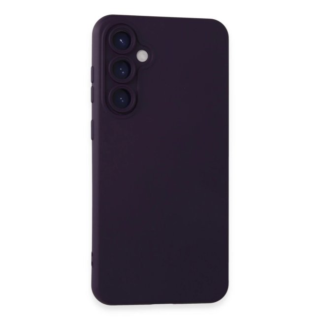 Samsung Galaxy S24 Kılıf Nano İçi Kadife Silikon - Mor