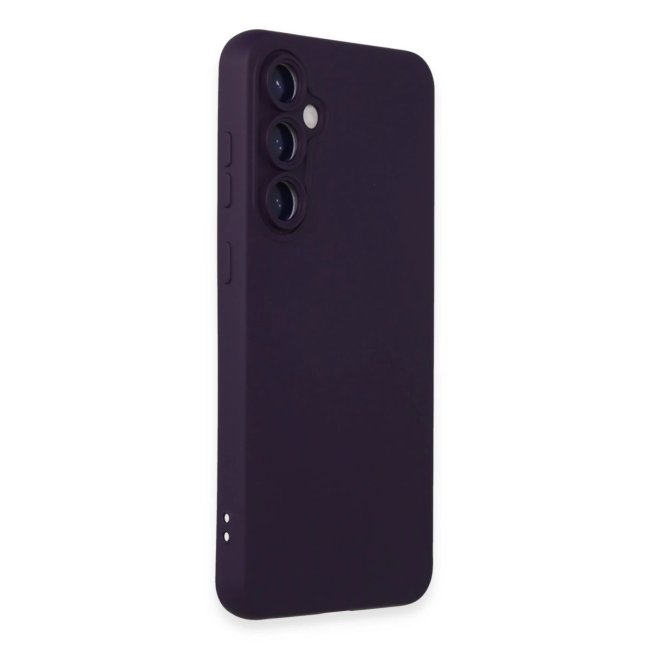 Samsung Galaxy S24 Kılıf Nano İçi Kadife Silikon - Mor