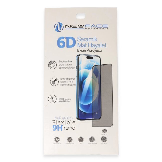 Xiaomi Redmi Note 13 4g 6d Antistatik Mat Seramik Hayalet Nano Ekran Koruyucu