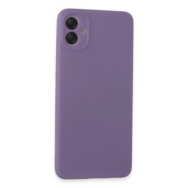 Samsung Galaxy A05 Kılıf First Silikon - Lila
