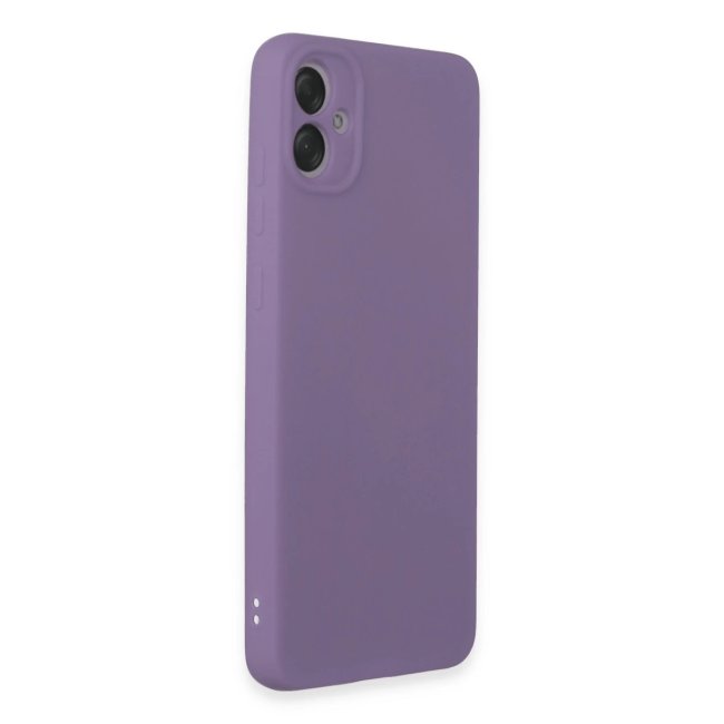 Samsung Galaxy A05 Kılıf First Silikon - Lila