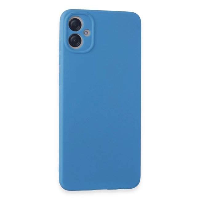 Samsung Galaxy A05 Kılıf First Silikon - Mavi