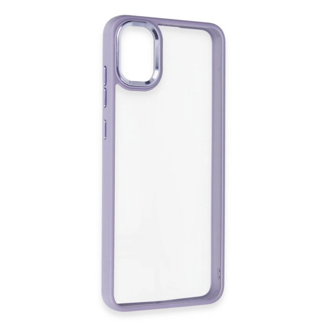 Samsung Galaxy A05 Kılıf Power Silikon - Lila