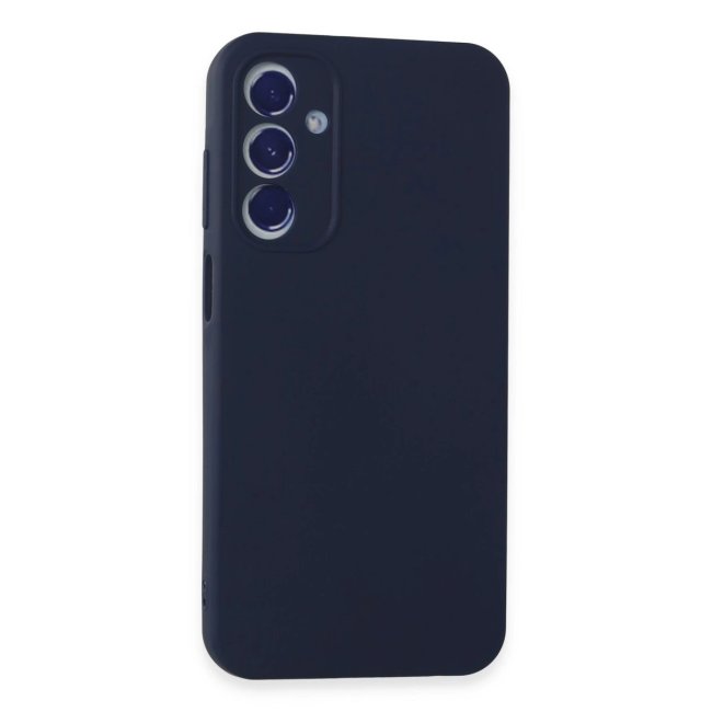 Samsung Galaxy A35 5g Kılıf First Silikon - Lacivert