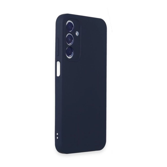 Samsung Galaxy A35 5g Kılıf First Silikon - Lacivert