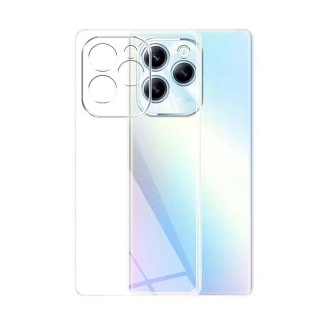 İnfinix Hot 40i Kılıf Lüx Şeffaf Silikon