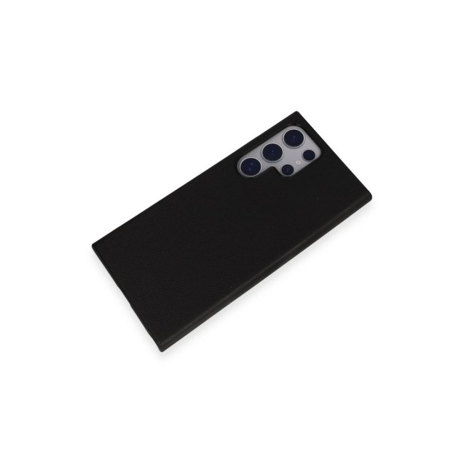 Samsung Galaxy S24 Ultra Kılıf Taft Kapak - Siyah