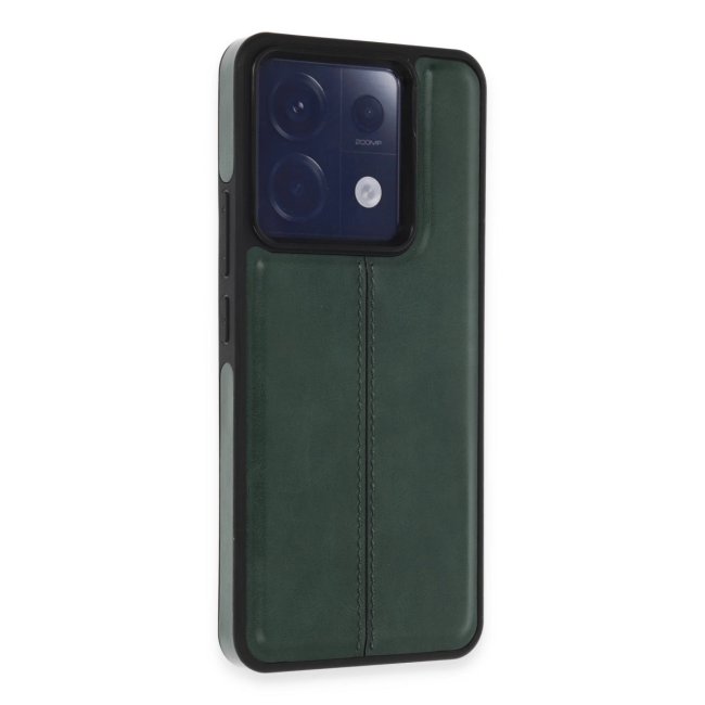 Xiaomi Redmi Note 13 Pro 5g Kılıf Ozzi Kapak - Koyu Yeşil