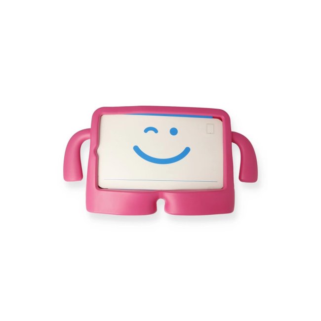 Samsung Galaxy Tab A9 Kılıf Karakter Tablet Silikon - Pembe