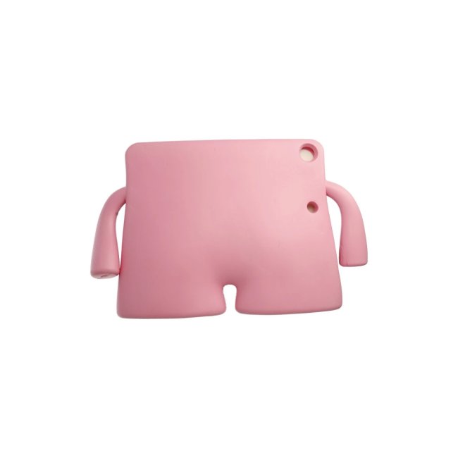 Samsung Galaxy Tab A9 Kılıf Karakter Tablet Silikon - Açık Pembe