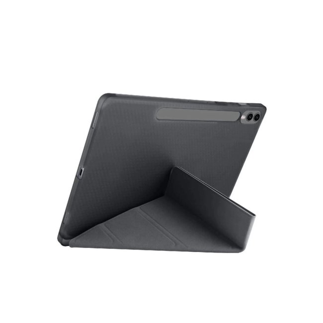 Samsung Galaxy X610 Tab S9 Fe Plus 12.4 Kılıf Kalemlikli Mars Tablet Kılıfı - Siyah