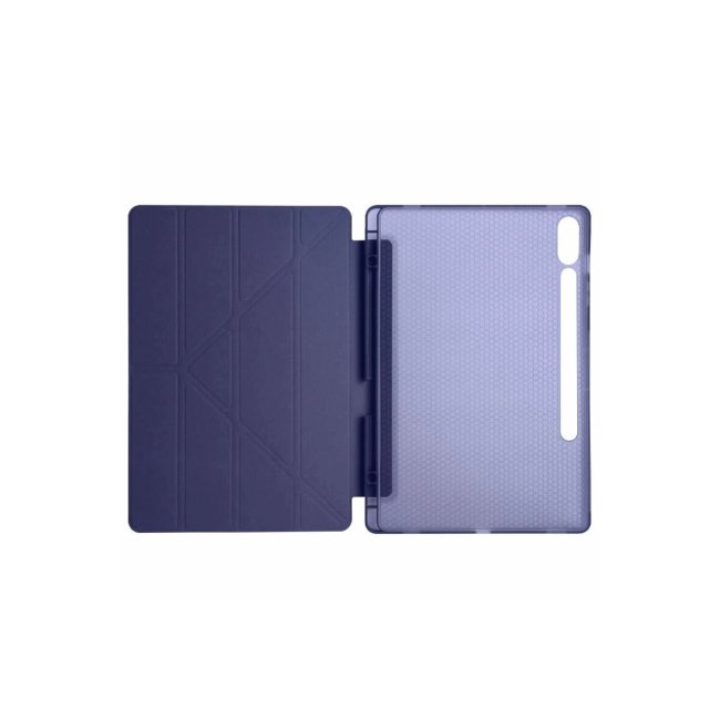 Samsung Galaxy X610 Tab S9 Fe Plus 12.4 Kılıf Kalemlikli Mars Tablet Kılıfı - Lacivert