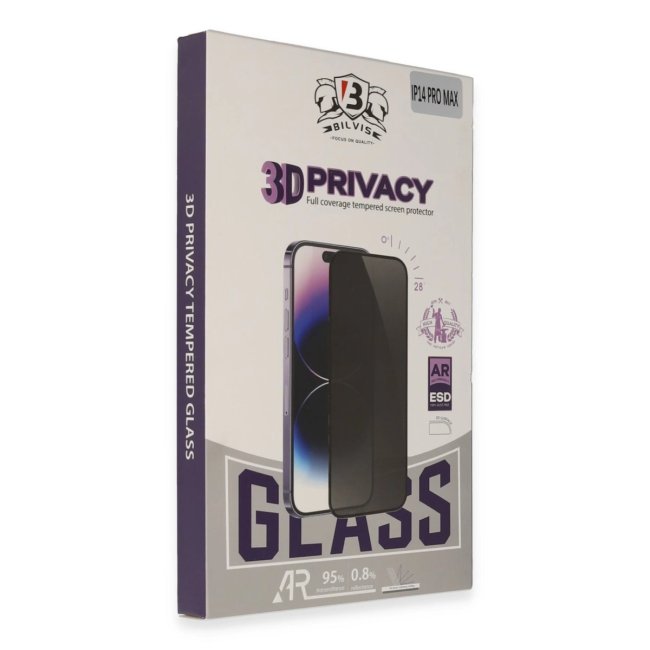 İphone 14 Bilvis 3d Hayalet Cam Ekran Koruyucu