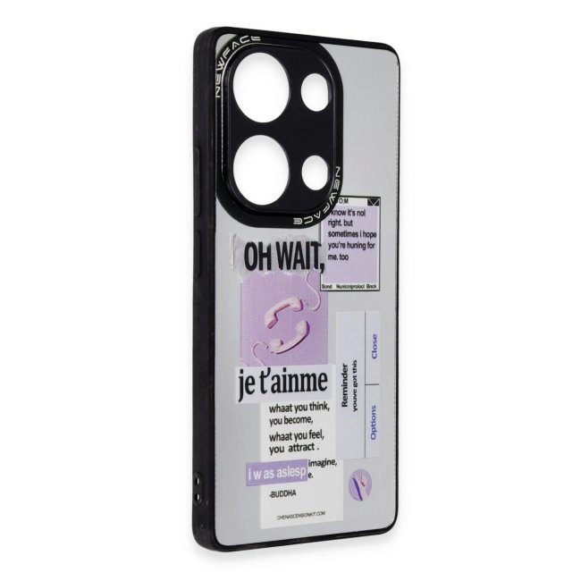 Xiaomi Redmi Note 13 Pro 5g Kılıf Mirror Desenli Kapak - Mirror - 4