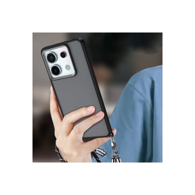 Xiaomi Redmi Note 13 Pro 5g Kılıf Elegant Kapak - Siyah