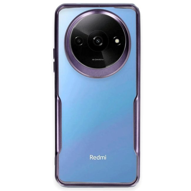 Xiaomi Redmi A3 4g Kılıf Boyi Silikon Kapak - Derin Mor