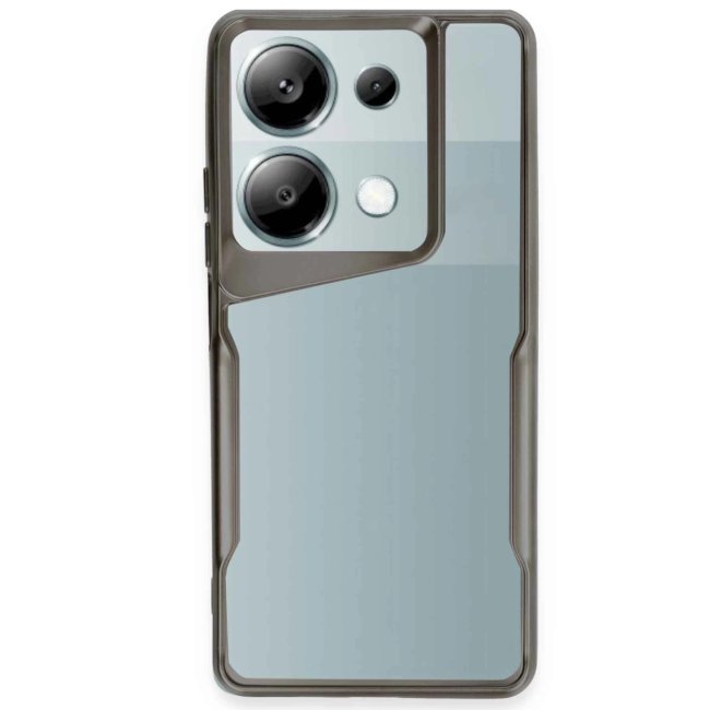 Xiaomi Redmi Note 13 Pro 4g Kılıf Boyi Silikon Kapak - Titan Gri