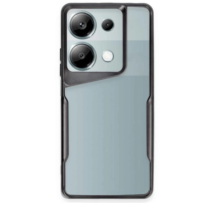 Xiaomi Redmi Note 13 Pro 5g Kılıf Boyi Silikon Kapak - Siyah
